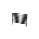 Murano 600 x 1000mm Radiator - Matt Black