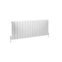 Charleton 600 x 1420mm Aluminium Radiator - Matt White