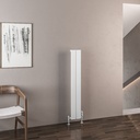 Malmesbury 1200 x 185mm Aluminium Radiator - Matt White