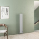 Malmesbury 1200 x 185mm Aluminium Radiator - Matt Grey