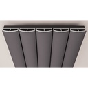 Tordino Cover Cap Set 1230mm - Chrome