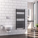 Defford 1200 x 600mm Towel Rail - Matt Anthracite