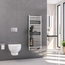 Defford 1200 x 500mm Towel Rail - Chrome