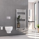 Defford 1200 x 600mm Towel Rail - Chrome