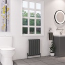 Dedington 600 x 470mm Radiator - Matt Anthracite