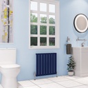 Dedington 600 x 630mm Radiator - Matt Cobalt Blue