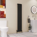 Dedington 1800 x 310mm Radiator - Matt Black