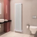 Tunstall 1800 x 490mm Radiator - Matt White