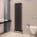 Tunstall 1800 x 490mm Radiator - Matt Black