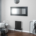 Tunstall 600 x 471mm Radiator - Matt Black