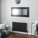 Tunstall 600 x 1061mm Radiator - Matt Black