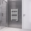 Tuscan Square Multirail 800 x 500mm - Gloss White