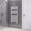 Tuscan Square Multirail 1200 x 500mm - Gloss White