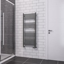 Tuscan Square Multirail 1200 x 500mm - Matt Anthracite
