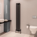 Tunstall 1800 x 280mm Radiator - Matt Black