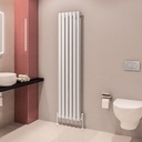 Tunstall 1800 x 420mm Radiator - Matt White