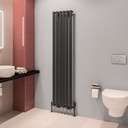 Tunstall 1800 x 420mm Radiator - Matt Anthracite