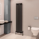 Tunstall 1800 x 420mm Radiator - Matt Black