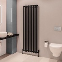 Tunstall 1800 x 630mm Radiator - Matt Black