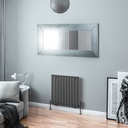 Tunstall 600 x 589mm Radiator - Matt Anthracite