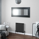 Tunstall 600 x 589mm Radiator - Matt Black