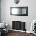 Tunstall 600 x 1002mm Radiator - Matt Black