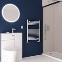 Wingrave Curved Multirail 800 x 600mm - Chrome