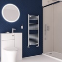 Wingrave Curved Multirail 1200 x 500mm - Chrome