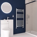 Wingrave Curved Multirail 1200 x 600mm - Chrome