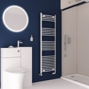 Wingrave Curved Multirail 1600 x 500mm - Chrome