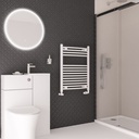 Wingrave Curved Multirail 800 x 600mm - Gloss White