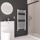 Wingrave Curved Multirail 1200 x 600mm - Gloss White