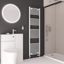 Wingrave Curved Multirail 1800 x 500mm - Gloss White