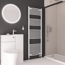 Wingrave Curved Multirail 1800 x 600mm - Gloss White