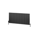 Withington 600 x 1230mm Aluminium Radiator - Matt Anthracite