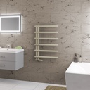 Marlow E-Style 850 x 600mm Towel Rail - Matt Cappuccino