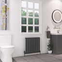 Deddington 600 x 630mm Radiator - Matt Anthracite