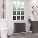 Deddington 600 x 790mm Radiator - Matt Anthracite