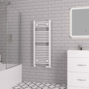Curved Biava Multirail 1118 x 450mm - Gloss White