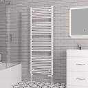 Curved Biava Multirail 1720 x 600mm - Gloss White