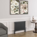 Imperia 2 Column Radiator 600 x 830mm - Matt Anthracite