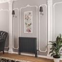 Imperia 3 Column Radiator 600 x 830mm - Matt Anthracite