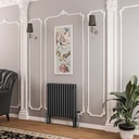 Imperia 3 Column Radiator 600 x 605mm - Matt Anthracite
