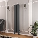 Imperia 3 Column Radiator 1800 x 380mm - Matt Anthracite