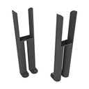 Imperia 2 Column Radiator Feet (Pair) - Matt Anthracite