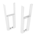 Imperia 3 Column Radiator Feet (Pair) - Gloss White