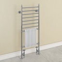Thames 1444 x 630mm - Chrome/Gloss White