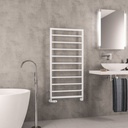 Kenilworth 1200 x 600mm Towel Rail - Matt White