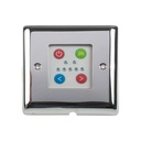 Cover Plate For Crafton Panel - Chrome