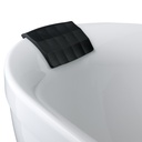 Universal Pu Gel Headrest Black
